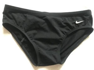 NIKE MEN'S SWIM CLASSIC BRIEFS BLACK SIZE 32'' US / 80 cm EU / MEDIUM SIZE - Picture 1 of 8