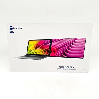 DomyFan P5 Dual Screen Laptop Screen Extender For Dual Screen Portable - Black - Image 1 of 4