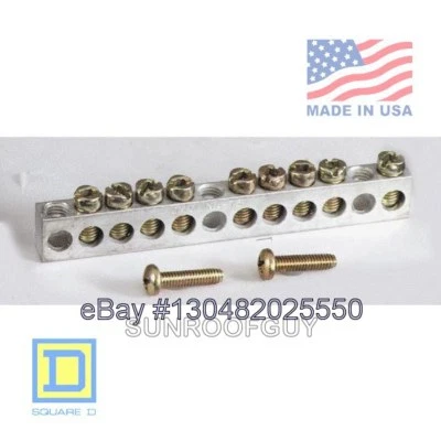 Square D QO/HomeLine Grounding Bar Kit (PK9GTA) - NEW - Image 1 of 2