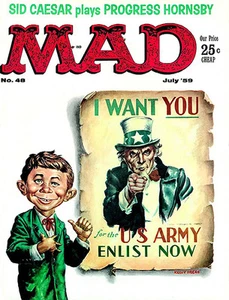 MAD Magazine #48 - July 1959 - Cover Poster - Picture 1 of 1