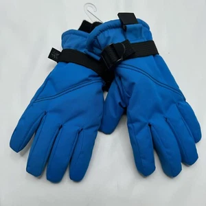 Kids All in Motion Adjustable Blue Winter/Ski Gloves Size 4-7 - Picture 1 of 6