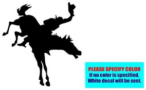 Man Control A Horse Rodeo Vinyl decal sticker Car Truck Window Laptop Graphic 6" - Bild 1 von 3