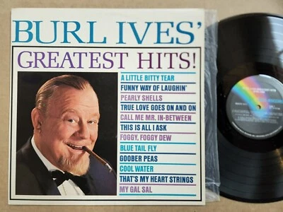BURL IVES' GREATEST HITS -  LP    like new - Image 1 of 2