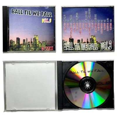 DJ ROCK Ball Til We Fall Volume 3 Hip Hop Compilation DMX Memphis Bleek Ja Rule - Image 1 of 4