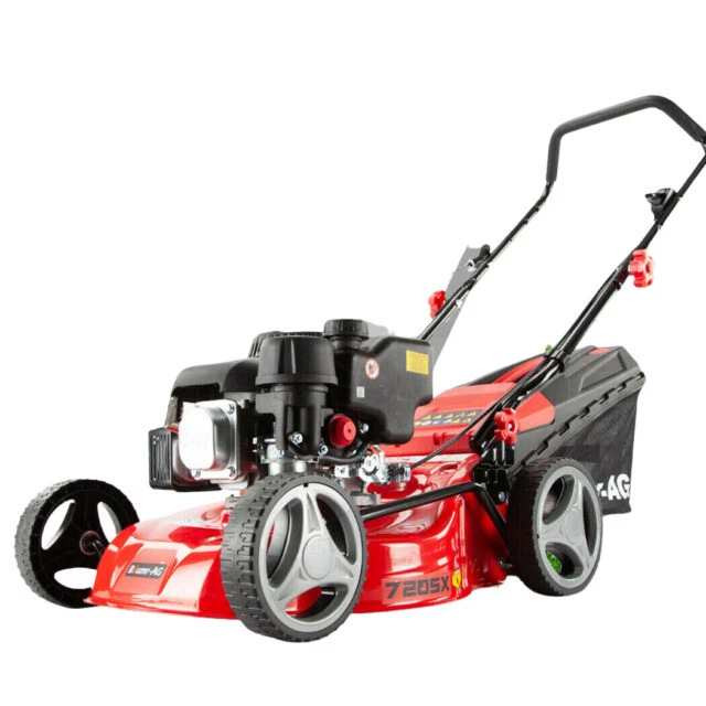 Baumr-AG Petrol Push Lawnmower 4 Stroke Engine Catch