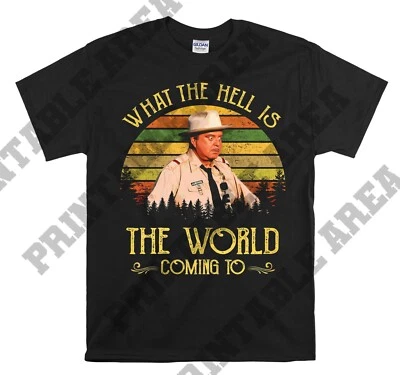 Camiseta con Capucha Buford T Justice What The Hell Is The Movie Hombres Mujeres Unisex MO72 Foto 1 de 4