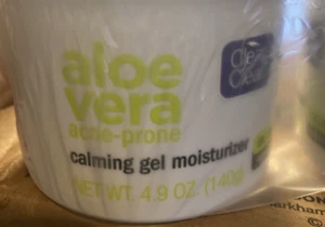 12 Jars (Case) Clean & Clear Aloe Vera Acne Calming Gel Moisturizer, 4.9oz per - Picture 1 of 4