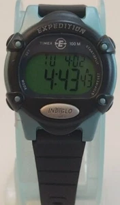 Vintage Timex Expedition Indiglo Digital Quartz New Bat CR2016 C.Ax3.T NPWatch - Picture 1 of 21