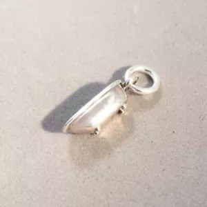 .925 Sterling Silber 3-D kleiner KRALLENFUSS WANNENANHÄNGER kleine Badewanne Neu 925 HM28 - Bild 1 von 4