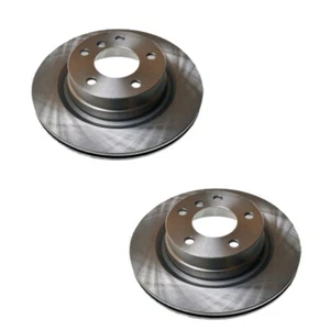 Rear Brake Disc X2 BMW 1 E81 E87 3 E90 E92 E93 34216855007 34216764651 - Picture 1 of 1