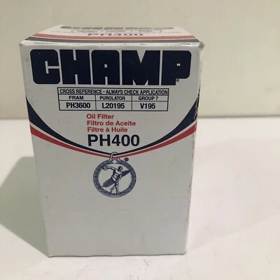 Champ PH400 Engine Oil Filter Commander Jaguar S-TYPE X-TYPE COMMANDER Liberty - Image 1 of 4