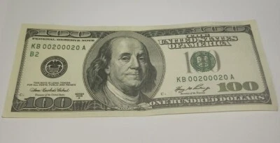 2006 $100 FRN KB 00200020 A - Image 1 of 4