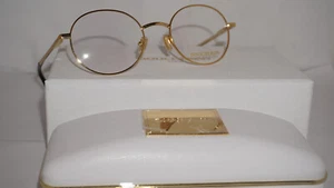 Boucheron New Eyeglasses Round Gold Gold BC0055O 001 51 20 140 - Picture 1 of 10