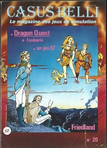 JDR JEU DE ROLE CASUS BELLI V1 N°20 MARS MAI 1984 POSTER INCLUS NON DETACHE - Imagen 1 de 1