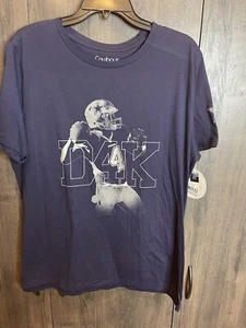 Dallas Cowboys NFL Dak Prescott D4K Su Estilo Camiseta Adulto 2XL Azul - Imagen 1 de 7
