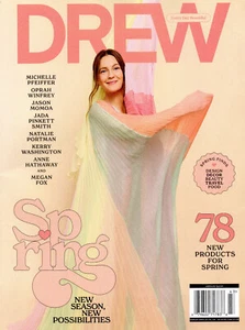 DREW BARRYMORE Magazine Spring 2024 Michelle Pfeiffer Oprah Winfrey Jason Momoa - Bild 1 von 3