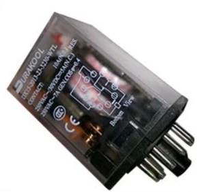 DURAKOOL DX15-2013-3230-WTL 3-Pole 11 Pin 30V AC Plug-in Round Relay (3) - Picture 1 of 3