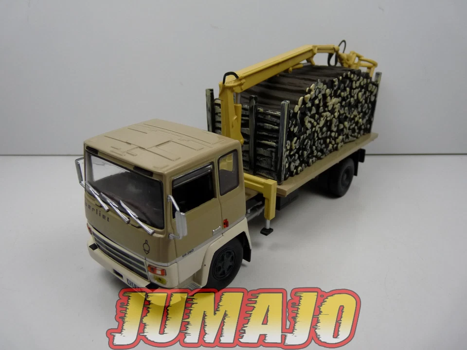 BER36 CAMIONS 1/43 Hachette IXO BERLIET 280 Grue Hydraulique Transport de bois - Immagine 1 di 1