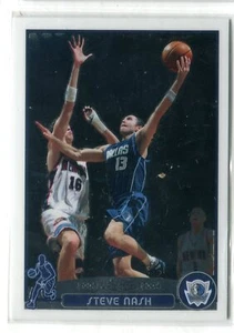 2003-04 Topps Chrome Steve Nash Base Card #13 HOF DALLAS MAVERICKS - Picture 1 of 1