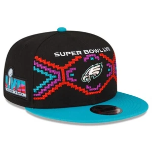 Philadelphia Eagles Super Bowl LVII Tarmac 9fifty Sideline NFL Jalen Hurts Snap - Picture 1 of 9
