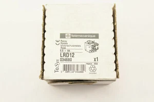 Relé de protección del motor Telemequanique LRD12 5,5 - 8 A con embalaje original - Imagen 1 de 5