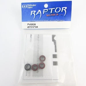 Thunder Tiger PV0639 bearings 5x10x4mm Raptor Tail Rotor Replacements Genuine - Picture 1 of 4