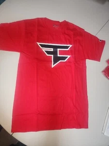 FaZe Clan Champion T-Shirt Uomo Stampa Grafica Manica Corta NUOVA - Foto 1 di 4