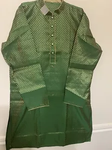 "Kurta/pigiama stile Bollywood indiano taglia 42"", circonferenza petto: 48""" - Foto 1 di 6