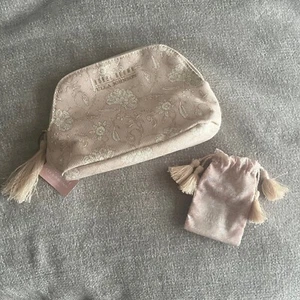 Bobbi Brown X Ulla Johnson Pink Floral Makeup Bag and Pouch Limited Edition - Picture 1 of 8