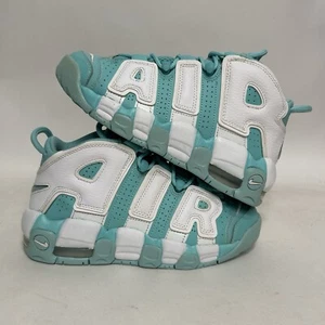 Nike Air More Uptempo GS “Island Green White” 415082-300 4Y Worn - Picture 1 of 8