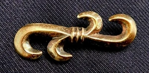INDIANER Guss STERLING HANDARBEIT Vintage PIN Nachlass - Bild 1 von 3