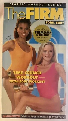 The Firm Total Body: Time Crunch Workout (VHS, 2001) Susan Harris NEW SEALED - Image 1 of 4