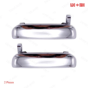 Fits Mazda/Ford Fighter Ranger Pick Up 1999 '05 Chrome Pair Outer Door Handle - Picture 1 of 8