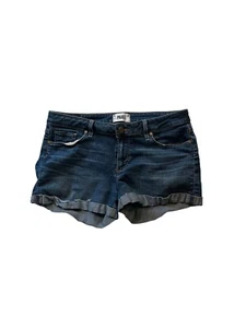 PAIGE Womens Shorts Blue Denim JIMMY JIMMY Short Distressed Cuffed Sz 28 - Picture 1 of 5