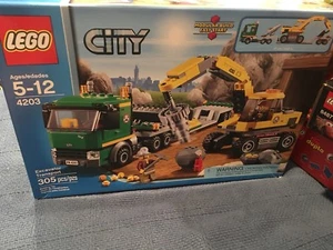LEGO Set trasporto escavator 4203 - Nuovo - Scatola aperta - Foto 1 di 2