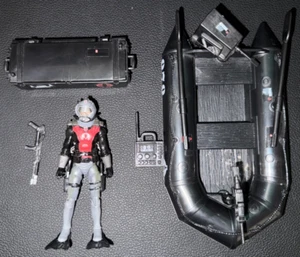 GI Joe 50th Ann Danger At The Docks Cobra Black Night Raft SDCC Exclusive & Eel - Picture 1 of 3