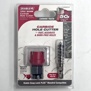 Diablo DHS0875CF 7/8in Carbide Hole Cutter - Picture 1 of 1