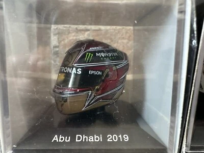 Lewis Hamilton Abu Dhabi 2019 1:8 Helmet Spark Limited Edition Mercedes F1 - Bild 1 von 3