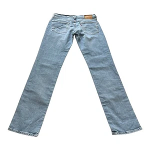 Jeans Levi's 511 uomo W32 L34 blu slim denim dritto cotone elasticizzato - Foto 1 di 14