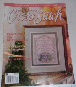 For The Love Of Cross Stitch May 2002 Magazine - Picture 1 of 2