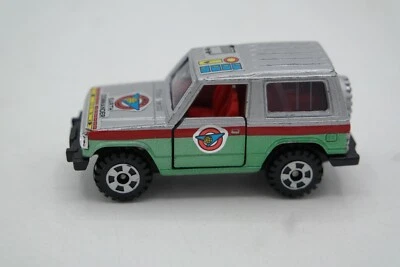 Vintage TOMICA Pocket Cars Mitsubishi Pajero 'Earth Commander Series' NRMT 2Door - Image 1 of 4