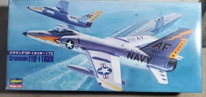 Rare Hasegawa F11F-1 Tiger...1/72 scale Kit 716 new in box - Picture 1 of 3