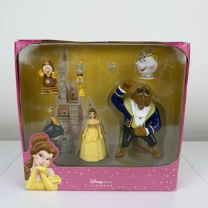 Disney Store Exclusive Princess Beauty And The Beast 7 Piece Figure Set - Sealed - Picture 1 of 19