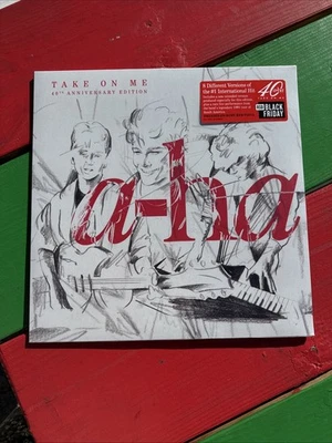 A-ha Take On Me 40th Anniversary EP Red Vinyl RSD Black Friday 2025 - Image 1 of 2