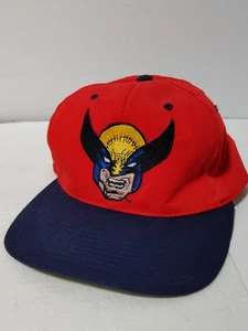 Cappello snapback vintage 1993 Marvel Comics X-Men Wolverine American Needle - Foto 1 di 11