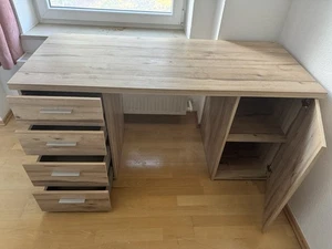 Schreibtisch Computertisch Bürotisch Holz - Bild 1 von 5