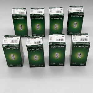 Lutron AYCL-153P-WH LED Dimmer, White, Single/3-Way New -8PCS/PACK OF 8/8X - Picture 1 of 10
