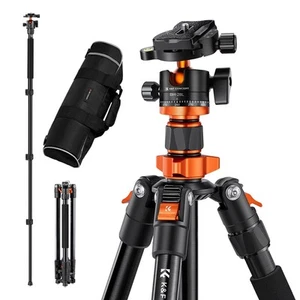 62 inch DSLR Camera Tripod,Lightweight and Compact Aluminum Detachable Monopo... - Picture 1 of 6