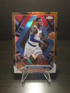 Baloncesto Julius Randle cromado Topps 2024 impresión de guepardo #27 Denver - Imagen 1 de 2
