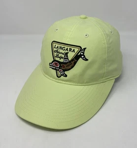 Gorra de pesca Langara Island Lodge verde claro para hombre Haida Gwaii, BC - Imagen 1 de 7